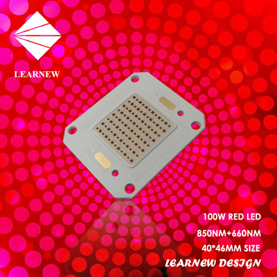 Diodo emissor de luz alto Chips For Sensor Automotive Printer da ESPIGA da eficácia 660nm 840nm 100watt 4046