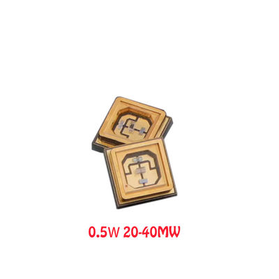 Diodo UV UVC de vidro do diodo emissor de luz do diodo emissor de luz 395nm 405nm da lente 3535 de quartzo
