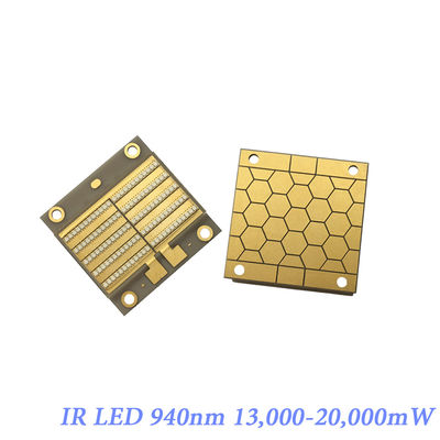 Diodo emissor de luz do iR do poder da LENTE do silicone do diodo emissor de luz 940nm do IR do poder superior 14-18V de 35*35MM