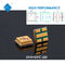 diodo emissor de luz UVC do diodo emissor de luz 3-5mw 0.5w SMD de 3.5*3.5mm mini SMD para a esterilização de superfície