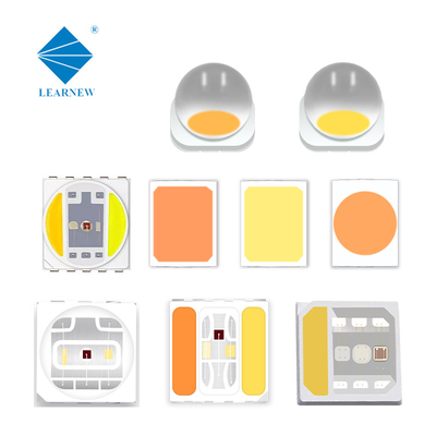 5454 5054 6064 SMD LED Chip 0,5w 1,5w 2,5w Espectro completo Rgbww Para fotografia Luz / Iluminação de paisagem