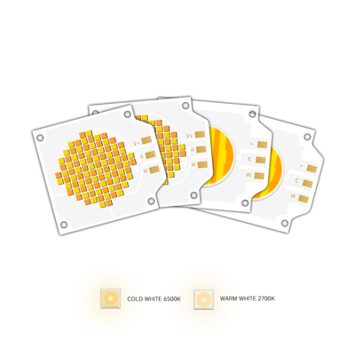 2700k 6500k CCT LED ajustável COB 500W 200W Chip LED de alta potência Ra95 Ra97 COB para lâmpada fotográfica