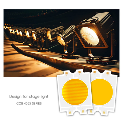 Voltagem constante DC 75V LED COB 4055 Bi Color 2700K+6500K de alta potência 300W COB LED