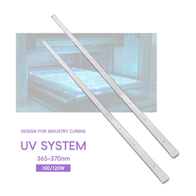 Tubo de LED de cura Learnew 365nm 100W 1500mm AC Tubo IP20 Tubo UV para impressão 120W UV UVA Cura LED UV UVA