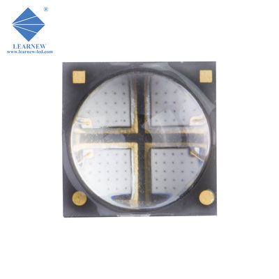 O diodo emissor de luz UV de vidro de quartzo 60DEG lasca o diodo emissor de luz 10W do poder superior de 365nm 385nm