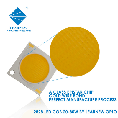 Alta potência 30w 40w 50w 80w 2828 3838 CRI&gt;95 Long Life Span Chip COB LED colorido para foco LED