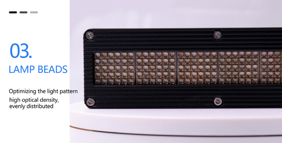Refrigeração por água Chips SMD COB de alta potência para cura UV Aprender novo sistema de comutação de UVA Dimming sinal 0-600W AC220V