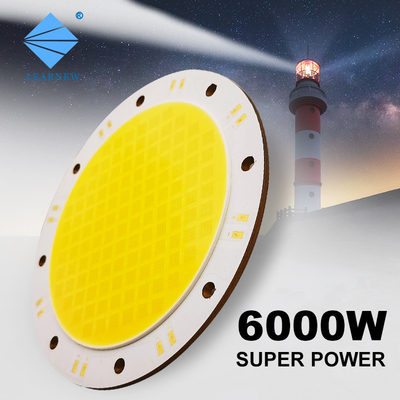 4000W 6000W Flip COB LED Chips 2700-6500K 45-50V Para iluminação exterior