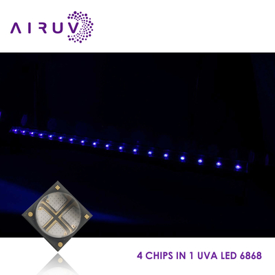 10W 365nm 385nm 395nm 6-7V Uva 3W conduziu a cura UV de Chips For