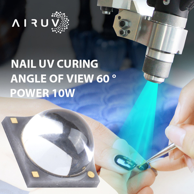 10W 365nm 385nm 395nm 6-7V Uva 3W conduziu a cura UV de Chips For