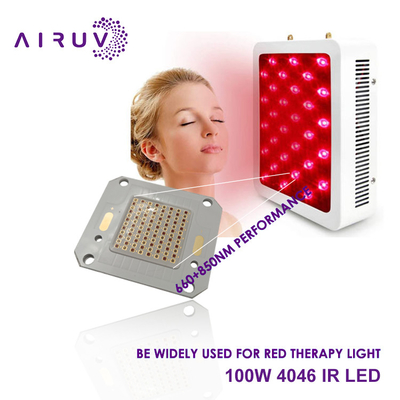Fábrica de Shenzhen 3535 4046 tamanho 100w 660nm 150w HIGH POWER IR LED COB Chip para proteção da pele Realidade virtual