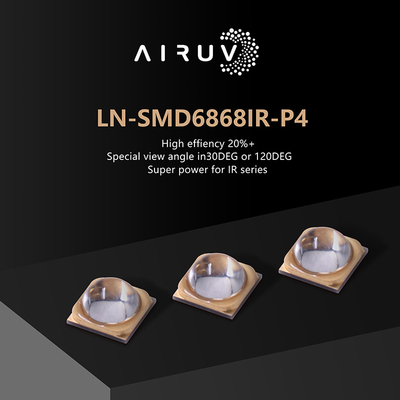 Série de encapsulamento de LED 5W 8W 6868 IR LED CHIP IR infravermelho LED vermelho 730nm