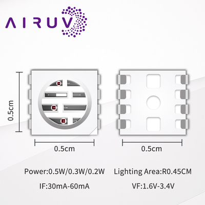Learnew Custom 5050 0.5w LED de diodo de contas de infravermelho 0.2w 0.3w SMD Led Chip amostras gratuitas