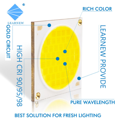 Super-Alumínio Flip COB LED Chips 1500-2000W 2700-6500K 45-50V para luzes de pesca