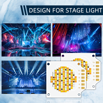 3538 SÉRIES Luzes fotográficas LED Chip 250W 95CRI cinco cores