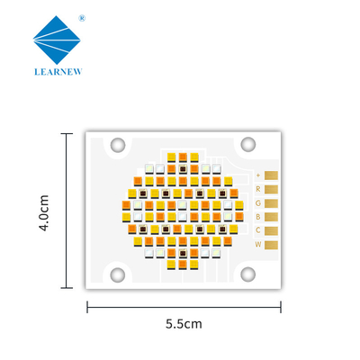 180W CRI 95 COB RGBCW 24V-26V Chip LED 5 cores para luz de palco LED Par