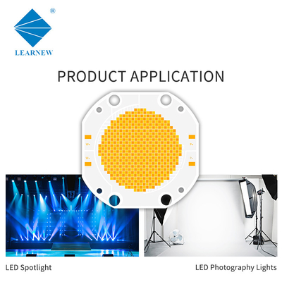 7575 Dual Color Cob Led Chip 600w+600w 54v 60v Para luz fotográfica