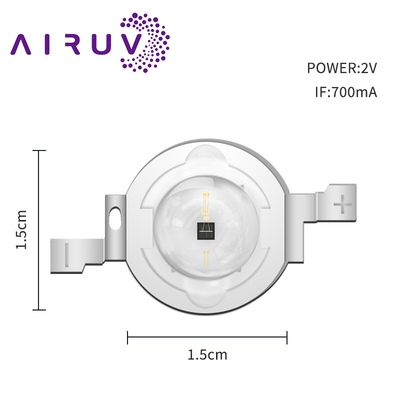 Emitente de chip de diodo infravermelho de alta potência de 2w 940nm Potência óptica 950-1100mW VF 2.0-2.4V