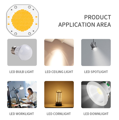 600w + 600w Dual Color Cob Led Chip 7575 Dimmable 2700-6500k 54v 60v Para fotografia luz