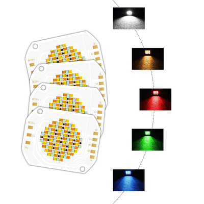 350 W RGBWC COB LED Chip LM/W 90 para fonte de luz fotográfica
