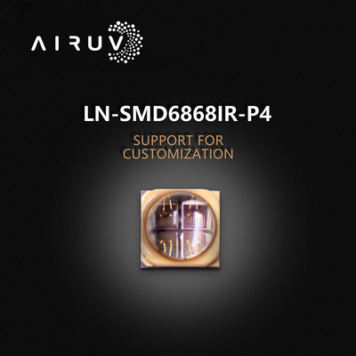 5-8W 6868 IR LED Chip 730nm 840nm 940nm para impressão 3D Design personalizado
