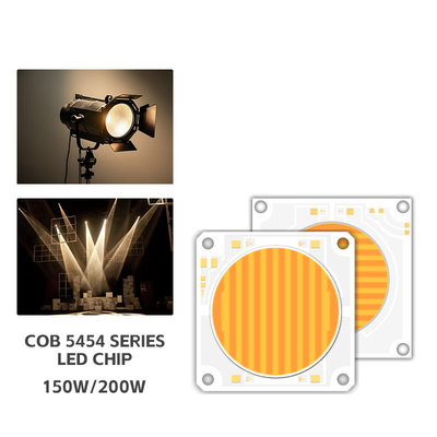 5454 Dimmable 200w 150w Cob Led Chip Dual Color Temperatura 2700k 6500k 51-53v 57-60v
