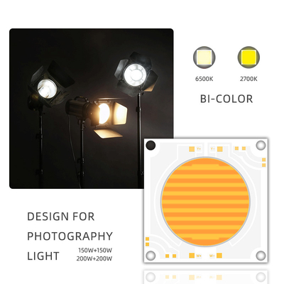 5454 Dimmable 200w 150w Cob Led Chip Dual Color Temperatura 2700k 6500k 51-53v 57-60v