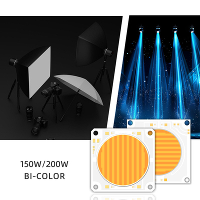 5454 Bi-Color 2700k 6500k Cct Alta Potência 1500w 200w Cob Led Chip Module para lâmpada fotográfica