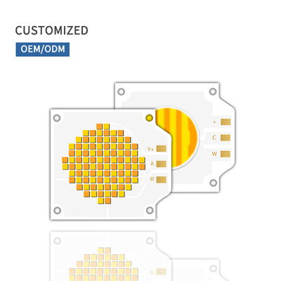 OEM ODM Comprimento de onda BI Cor 72-76V SMD LED Chip Quente Branco Branco 3538 200W