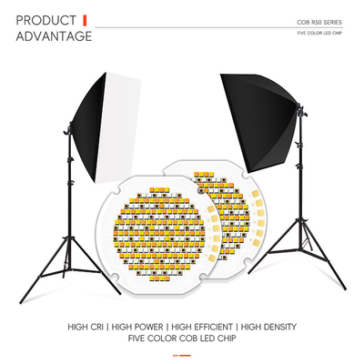 R50 SÉRIE Alta Potência Cinco Cor COB LED Chip 300W/700W Quente Branco Vermelho Verde Azul RGB UV IR Infravermelho Crescer Luz de Inundação