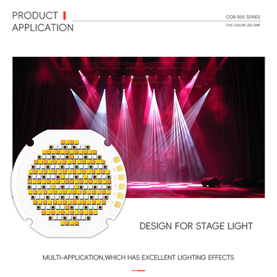 Chip R50 de LED SMD em cerâmica personalizado 2700K 6500K 300W-70W Ângulo especial 30 60 90 120 graus IF 1-4A VF 42-46V