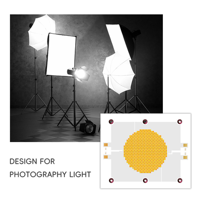 Chip LED COB de alta potência 1200W Bi color 2800k 6500k LED COB Chip para lâmpada fotográfica