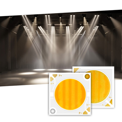 2424 Bicolor COB LED CCT 2700k a 6500k CRI95 COB LED Chip Reflector Forma R21mm 40W + 40W 100-110lm/w 1.1A 36-38V luzes COB