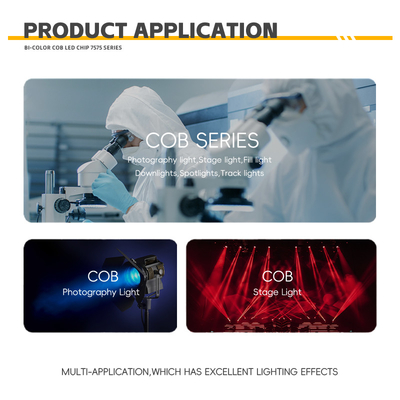 Chip LED COB de alta saída de 600W RGBWW Flip Chip com personalização de fábrica