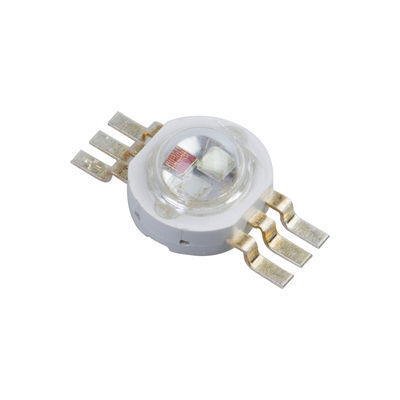 Chip LED RGBW SMD de alta potência 1-4W Ângulo de visão de 120°