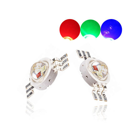 Chip LED RGBW SMD de alta potência 1-4W Ângulo de visão de 120°