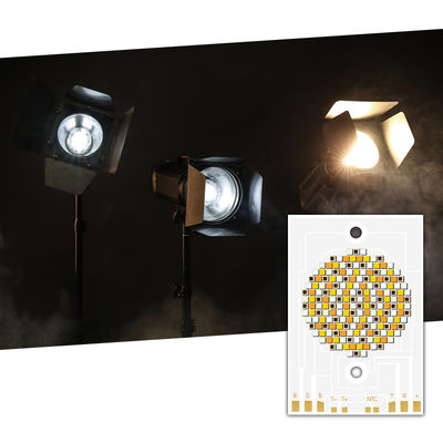 Chip LED COB de alta potência 300W 500W RGBWW 38x56mm 110LM/W 2400K-7000K para iluminação comercial