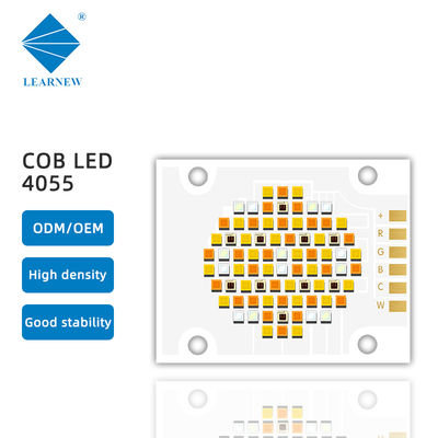 Chip LED COB RGBWC de cinco cores 180W 300W com tensão de entrada de 21-24V e ângulo de visão de 120° para iluminação fotográfica