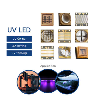 Chip LED 290-310nm 4-5V UVB com garantia de 2 anos para fototerapia e cura UV