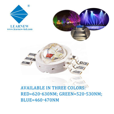 Chip LED de cobre puro 3w Rgb Led Array de alta potência Chip LED vermelho verde azul para iluminação de pista e iluminação de pista