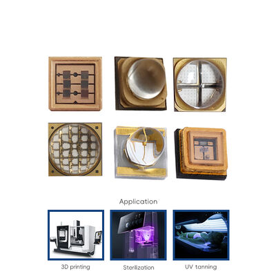 8-12mW 0.5w 3535 Ultra-profundos UVC 120 graus 270-280nm UV Modulos de diodo UVC LED