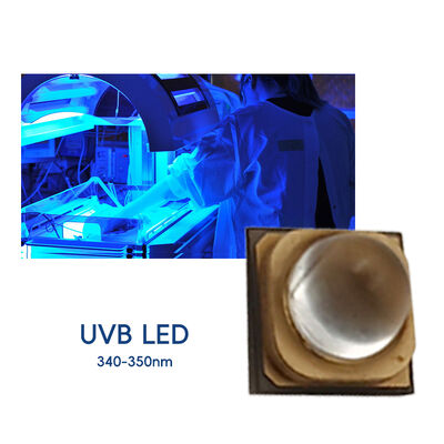 SMD UV Led 3838 Diodo 365nm UV LEDs Modulo UV-A LED Chip LED 385nm Chip de impressão LED UV-A LED 3W Sistemas de cura de 60 graus
