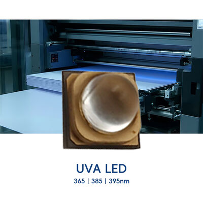 SMD UV Led 3838 Diodo 365nm UV LEDs Modulo UV-A LED Chip LED 385nm Chip de impressão LED UV-A LED 3W Sistemas de cura de 60 graus