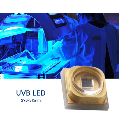 3W UVB SMD3535 UV 3Watts 50mW-70mW Chip 3.5*3.5mm 290nm-315nm 4-5V Lâmpada LED