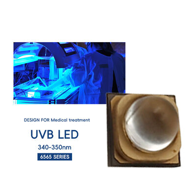 3W Série 3535 Customizado 395/405nm UVA LED COB para esterilização fotossensível e cura UV