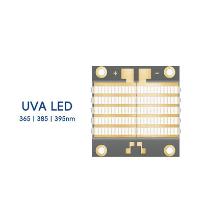 Venda Quente 3535 UVA LED 200W 300W Alta Eficiência 40%-50% 365nm 385nm 395nm Uva LED Chips para Curagem UV