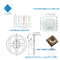 Uva conduziu a impressora 3D de cura UV UV do diodo emissor de luz Chips For da fábrica 3838 3W UVA de Shenzhen