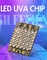 microplaqueta 5000mA 7000mA do diodo emissor de luz de 200W UVA SMD para a impressora cura/3D UV