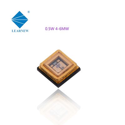 Chip LED UVC de alta potência 0,5W-1W com comprimento de onda de 254nm e substrato de cobre ALN para esterilização