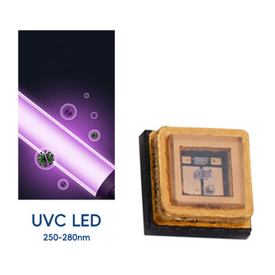 Diodo UVC de Ultravioleta Profundo SMD 3535 3-5W 5-7V 500mA -700mA ÂNGULO DE VISÃO 120Â°